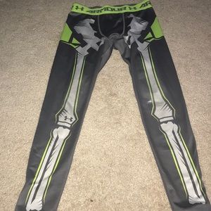 Under Armour Skeleton Style Compression Pants